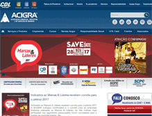 Tablet Screenshot of acigra.com.br